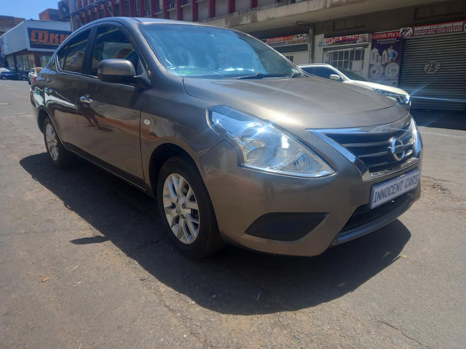 2019 NISSAN ALMERA 1.5 PETROL MANUAL TRANSMISSION, GREY COLOR, MILEAGE 75000KM