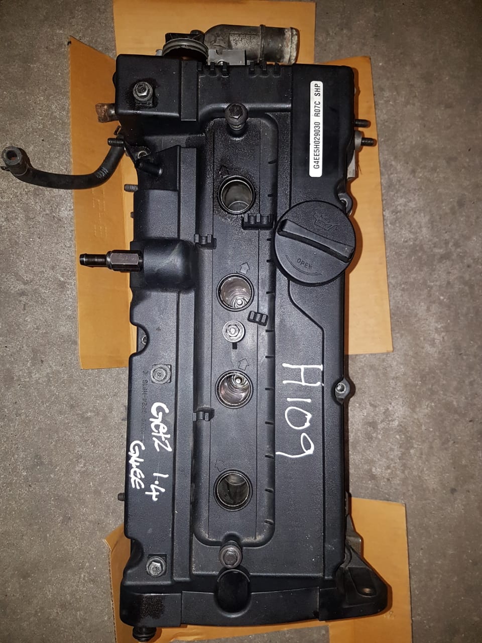 Hyundai Getz 1.4 G4EE cylinder head for sale | Junk Mail