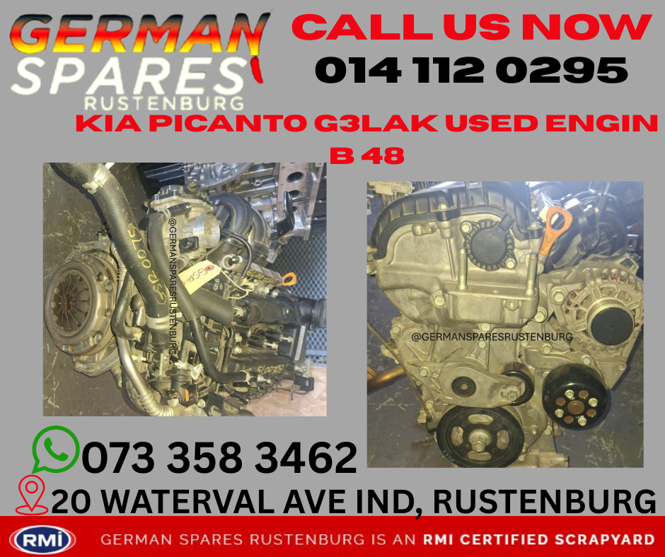 KIA PICANTO USED ENGINE FOR SALE - Private Seller KIA PICANTO USED ENGINE FOR SALE - Private Seller