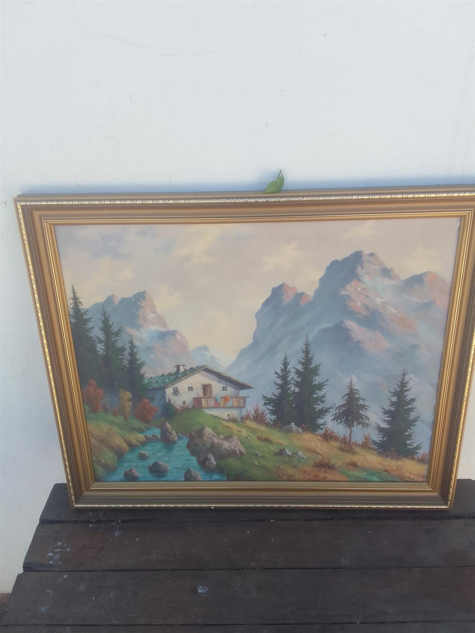 oil paintings x 2