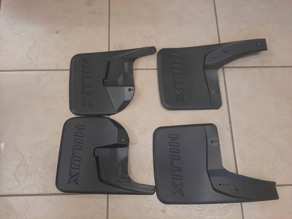TOYOTA HILUX D4D, GD6, MUD FLAPS. FOR A SET. BRAND NEW. FOR VARIOUS OTHER CARS. - Private Seller TOYOTA HILUX D4D, GD6, MUD FLAPS. FOR A SET. BRAND NEW. FOR VARIOUS OTHER CARS. - Private Seller