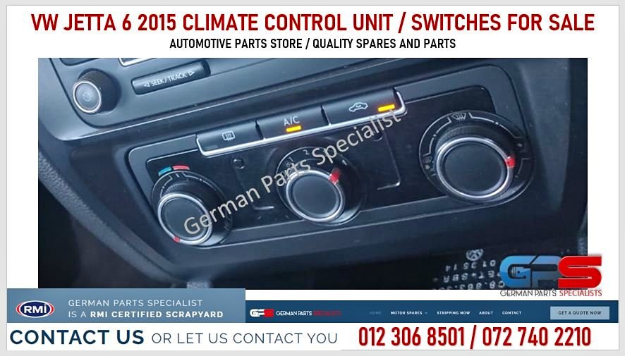 VW Jetta 6 2015 Climate Control Unit / Switches for sale - Private Seller VW Jetta 6 2015 Climate Control Unit / Switches for sale - Private Seller