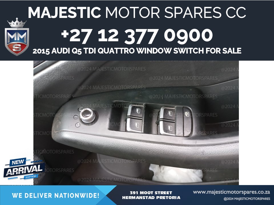 Audi q5 2015 tdi quattro window switch for sale in south africa - Private Seller Audi q5 2015 tdi quattro window switch for sale in south africa - Private Seller
