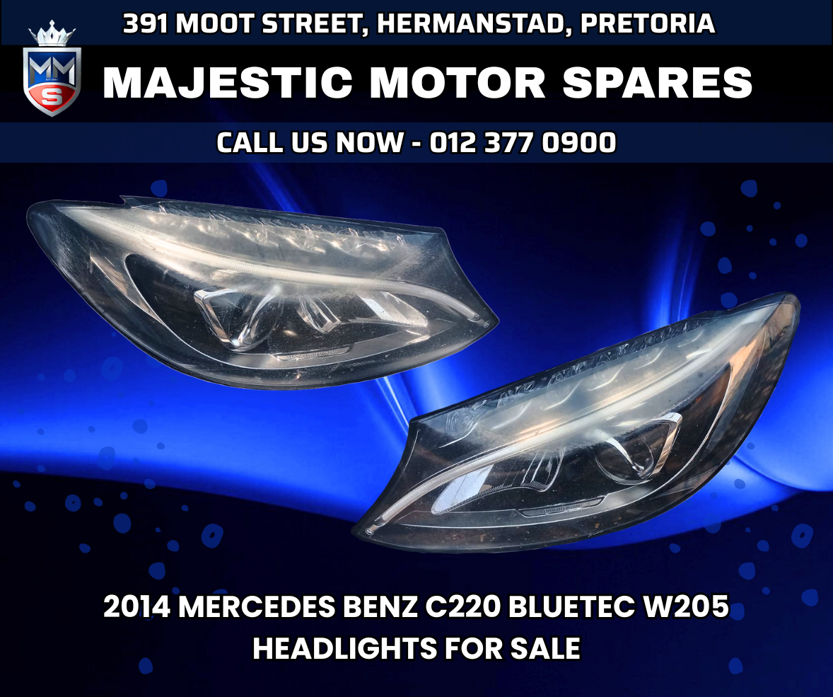 2014 Mercedes C220 W205 Bluetec Headlights – Used For Sale - Private Seller 2014 Mercedes C220 W205 Bluetec Headlights – Used For Sale - Private Seller
