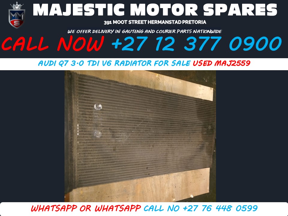 Audi 3.0 TDI V radiator for sale used - Private Seller Audi 3.0 TDI V radiator for sale used - Private Seller