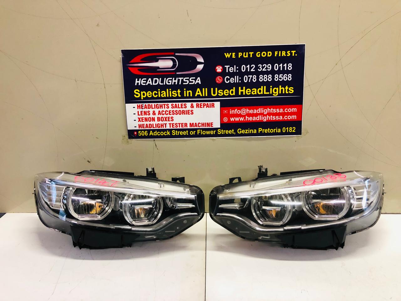 BMW M4 F8/F32/F33 4 series facelift left and right side xenon headlights - Private Seller BMW M4 F8/F32/F33 4 series facelift left and right side xenon headlights - Private Seller