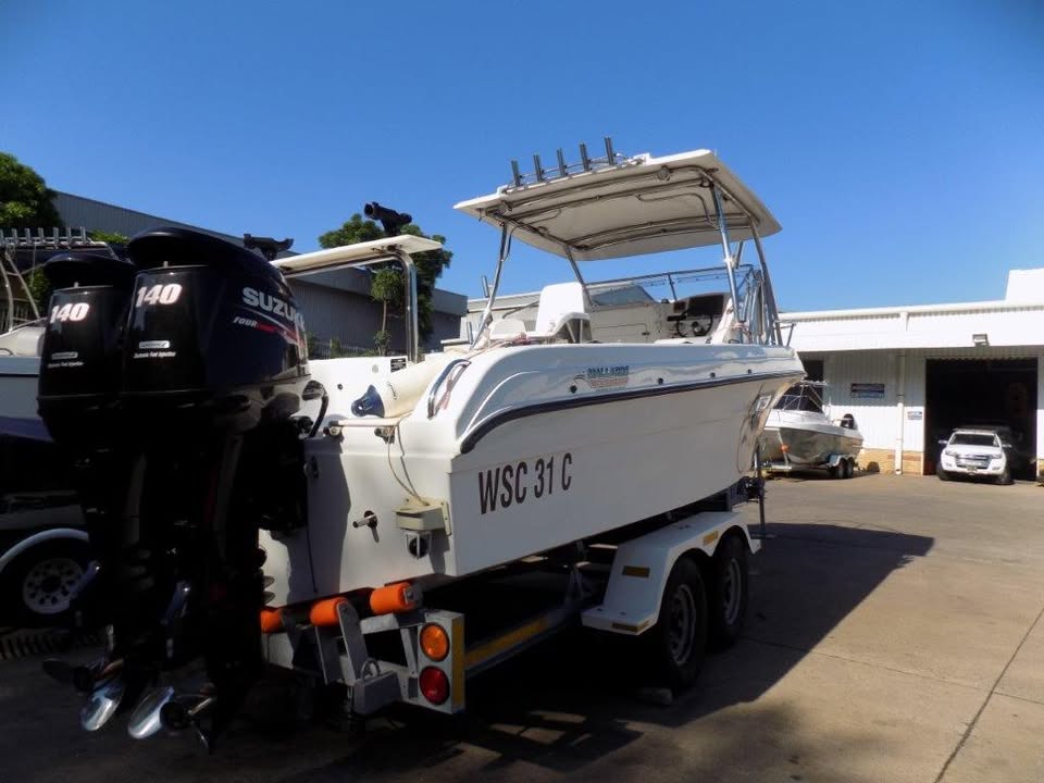 citation 700 sport fisher on trailer 2 x 140 suzuki low hours finance arranged - Private Seller citation 700 sport fisher on trailer 2 x 140 suzuki low hours finance arranged - Private Seller
