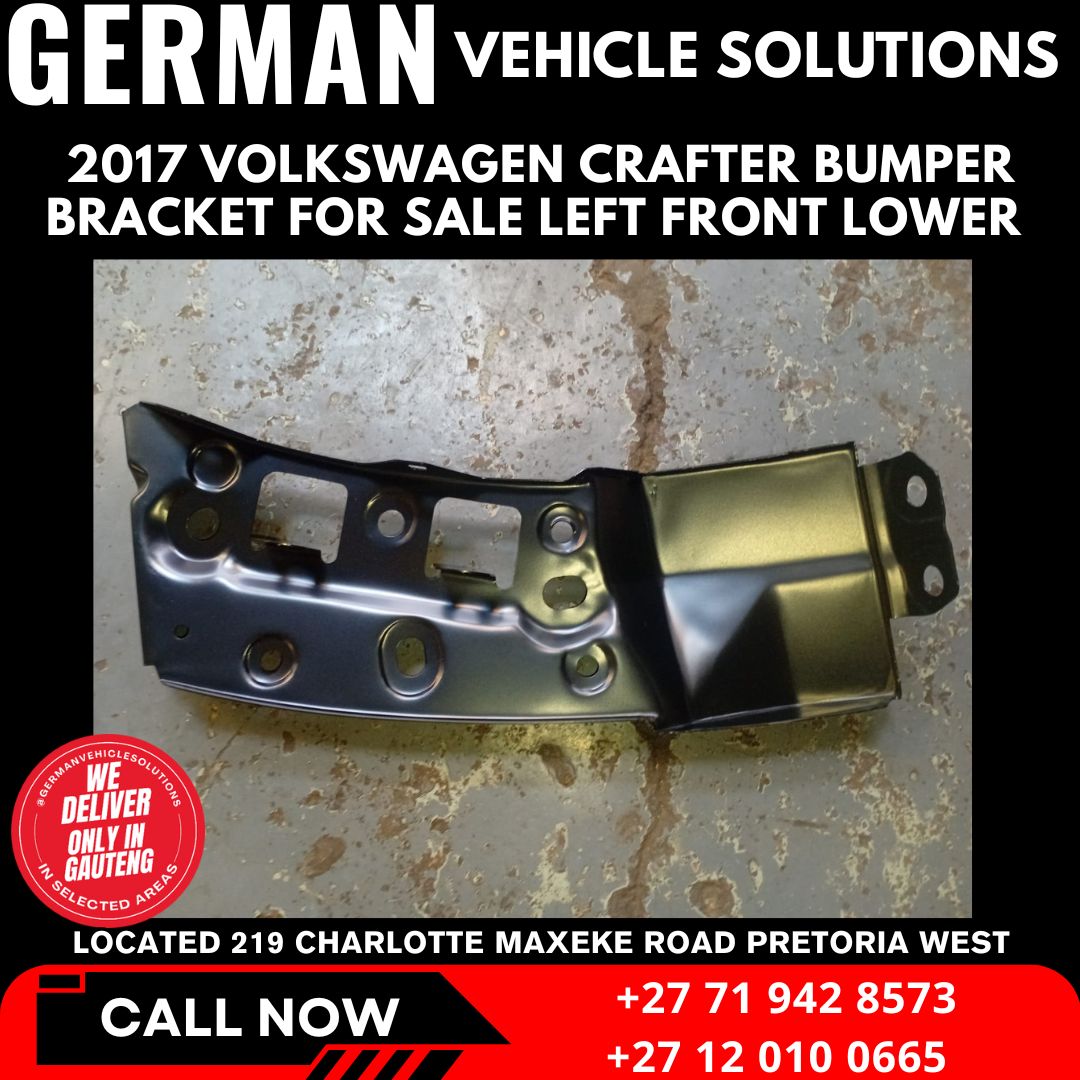 2017 Volkswagen crafter bumper bracket left front lower for sale - Private Seller 2017 Volkswagen crafter bumper bracket left front lower for sale - Private Seller