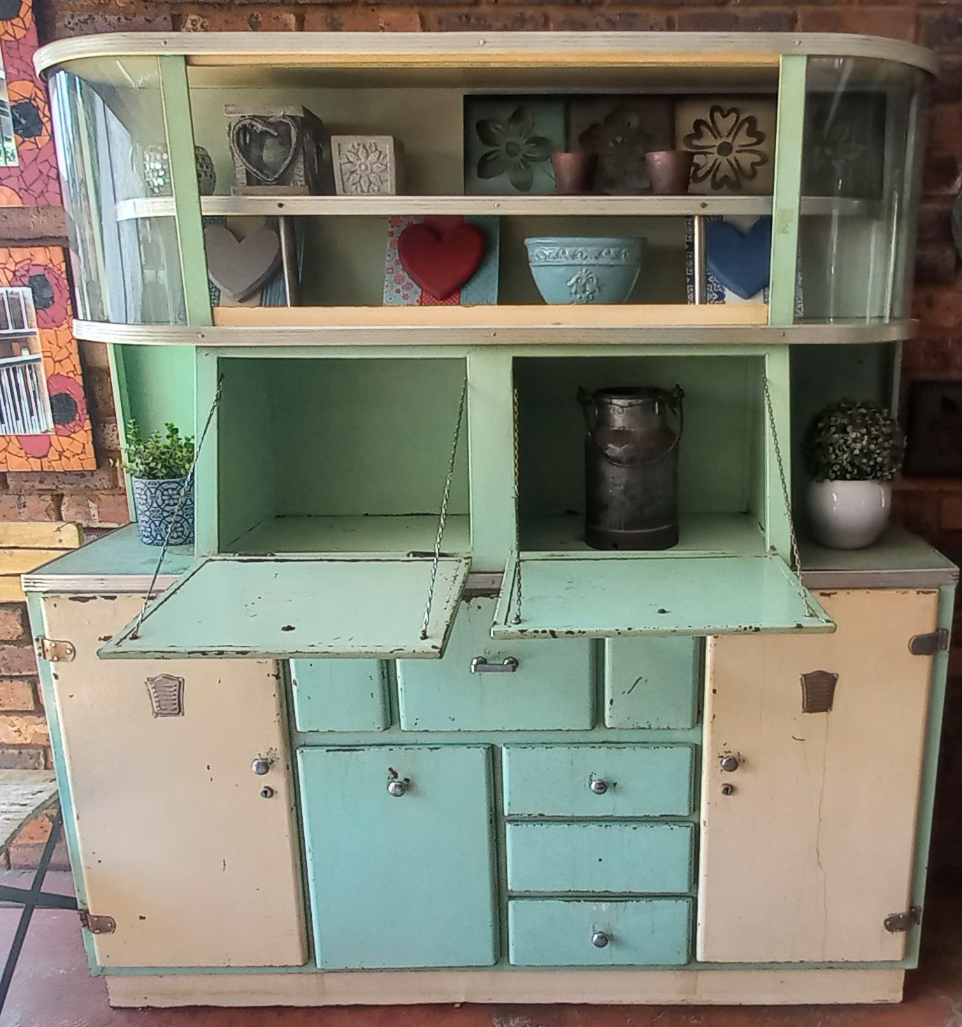 Antique/Vintage steel kitchen cabinet