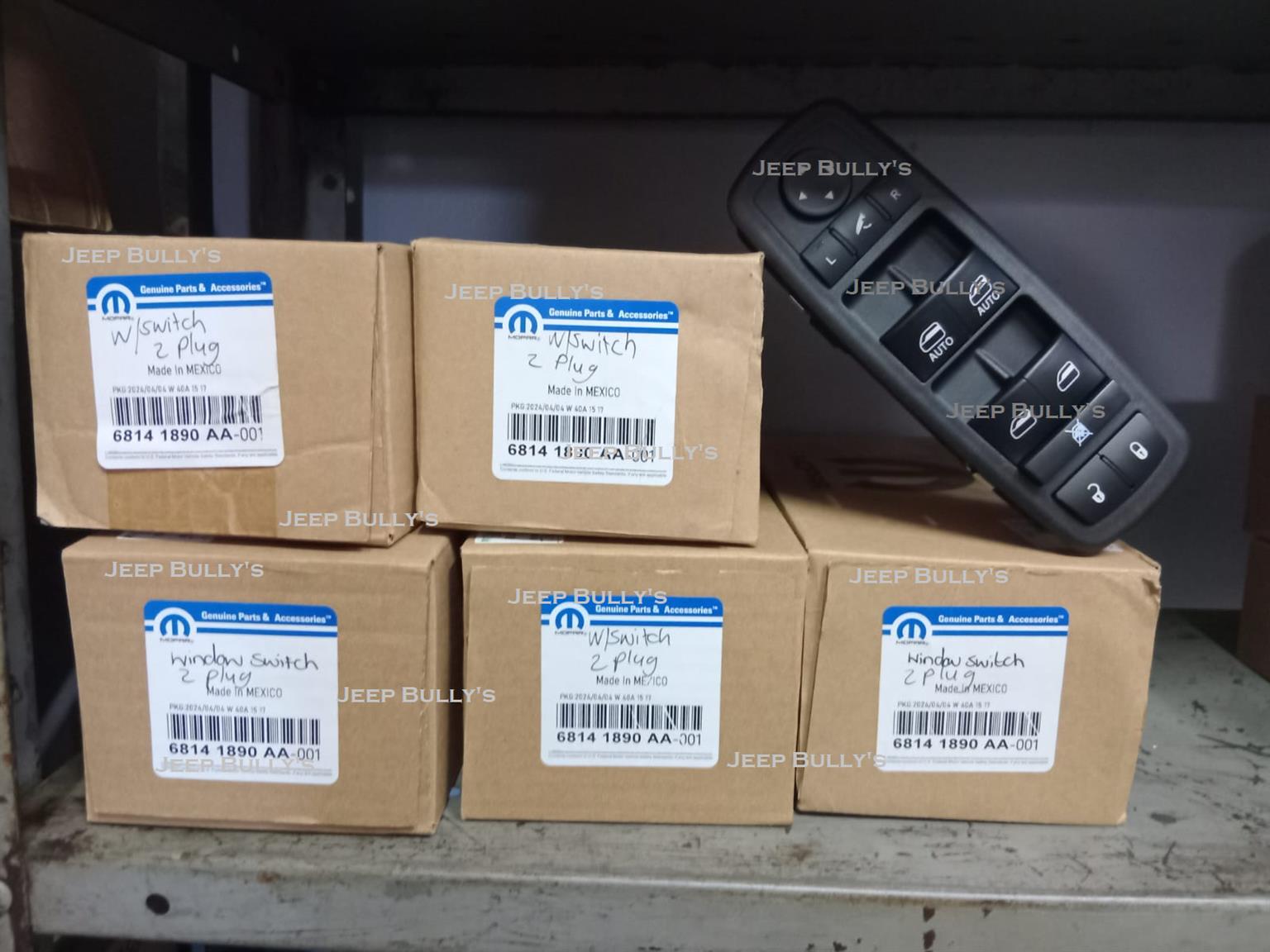 Jeep Cherokee KK | New | 2 Plug Window Switches - Private Seller Jeep Cherokee KK | New | 2 Plug Window Switches - Private Seller