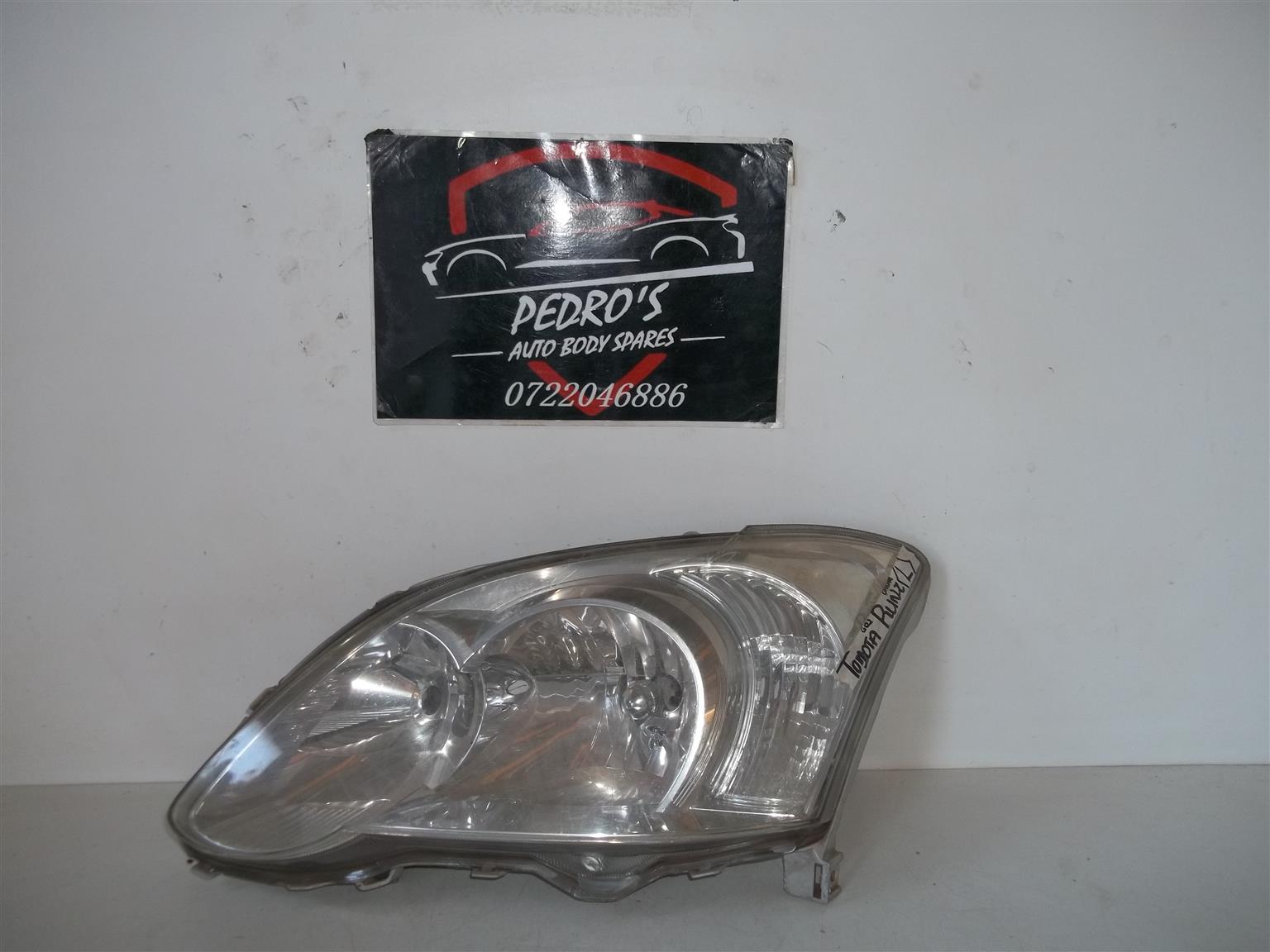 Toyota Run X '02-'07 left headlight - Private Seller Toyota Run X '02-'07 left headlight - Private Seller