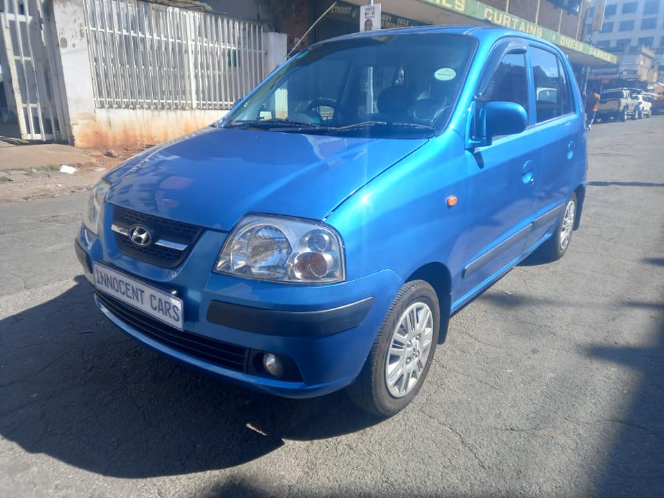 2007 HYUNDAI ATOS 1.1 GLS PETROL, MANUAL TRANSMISSION, BLUE COLOUR