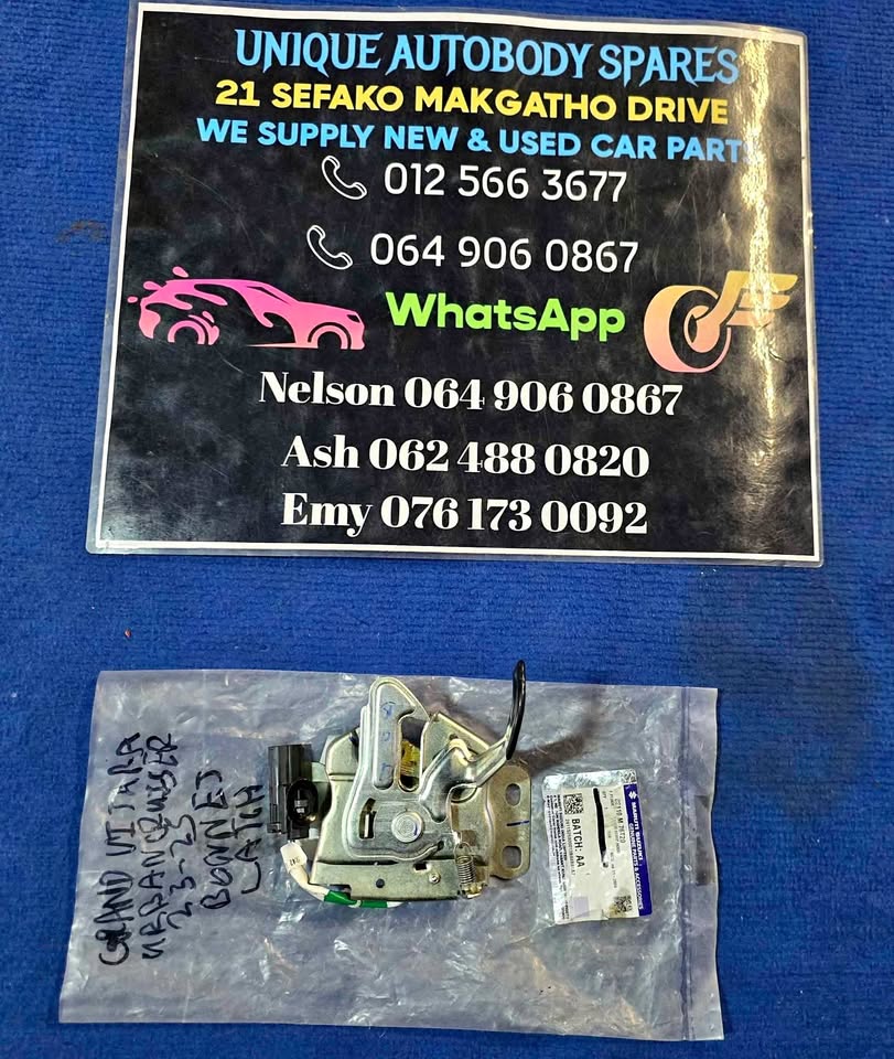 Urban Cruiser Grand Vitara Bonnet Catch