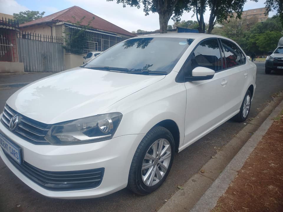 2019 VW POLO 6 SEDAN 1.4 PETROL, MANUAL, WHITE COLOR, MILEAGE 58000KMS