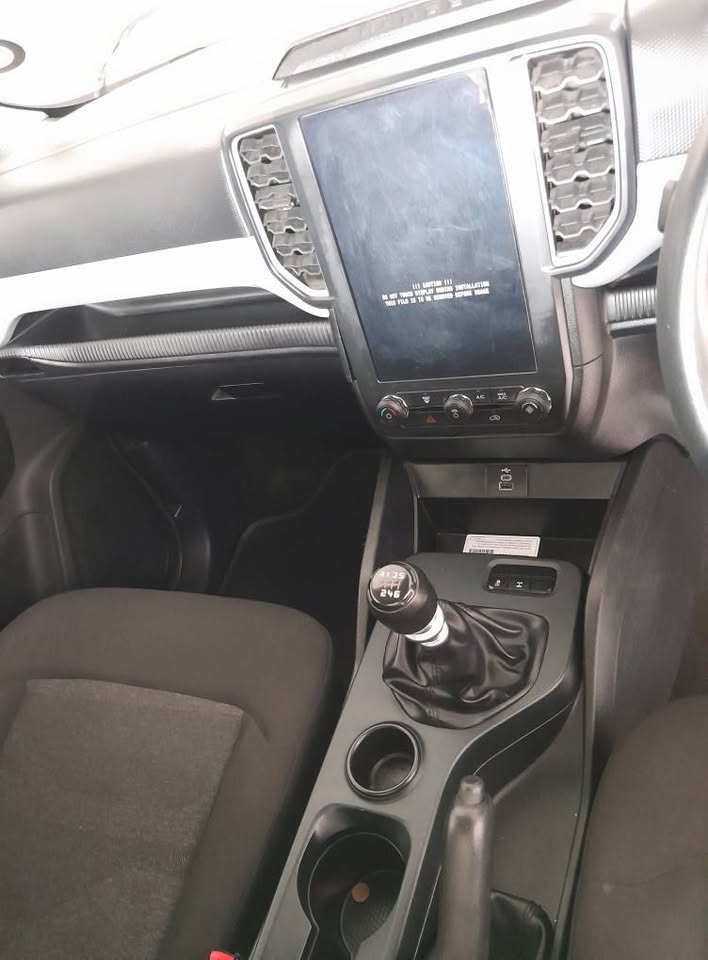2023 FORD RANGER 2.0 SINGLE CAB MANUAL