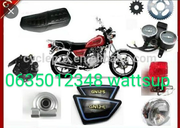 Motorcycle spare parts and accessories 