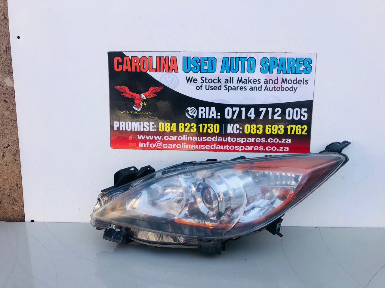 Mazda 3 left side headlight (orange indicator) - Private Seller Mazda 3 left side headlight (orange indicator) - Private Seller