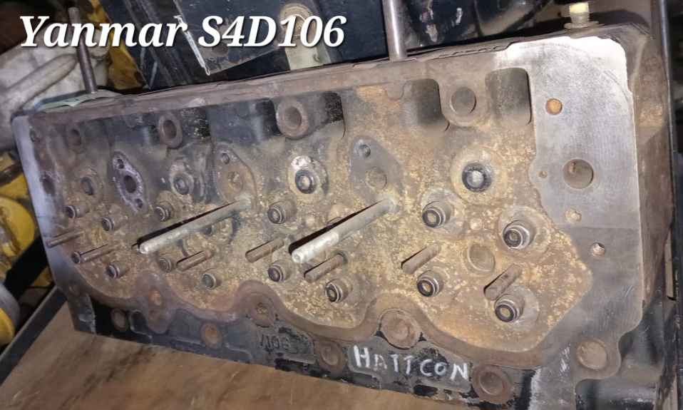 Yanmar S4D106 Cylinder Head