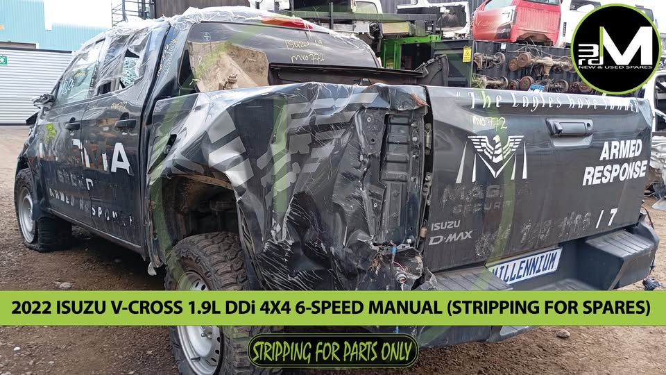 2022 ISUZU D-MAX VCROSS 1.9 Ddi 6-SPEED 4x4 MANUAL (STRIPPING FOR PARTS)