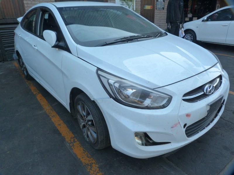 Hyundai Accent 1.6 GLS Fluid Manual White - 2017 STRIPPING FOR SPARES - Private Seller Hyundai Accent 1.6 GLS Fluid Manual White - 2017 STRIPPING FOR SPARES - Private Seller