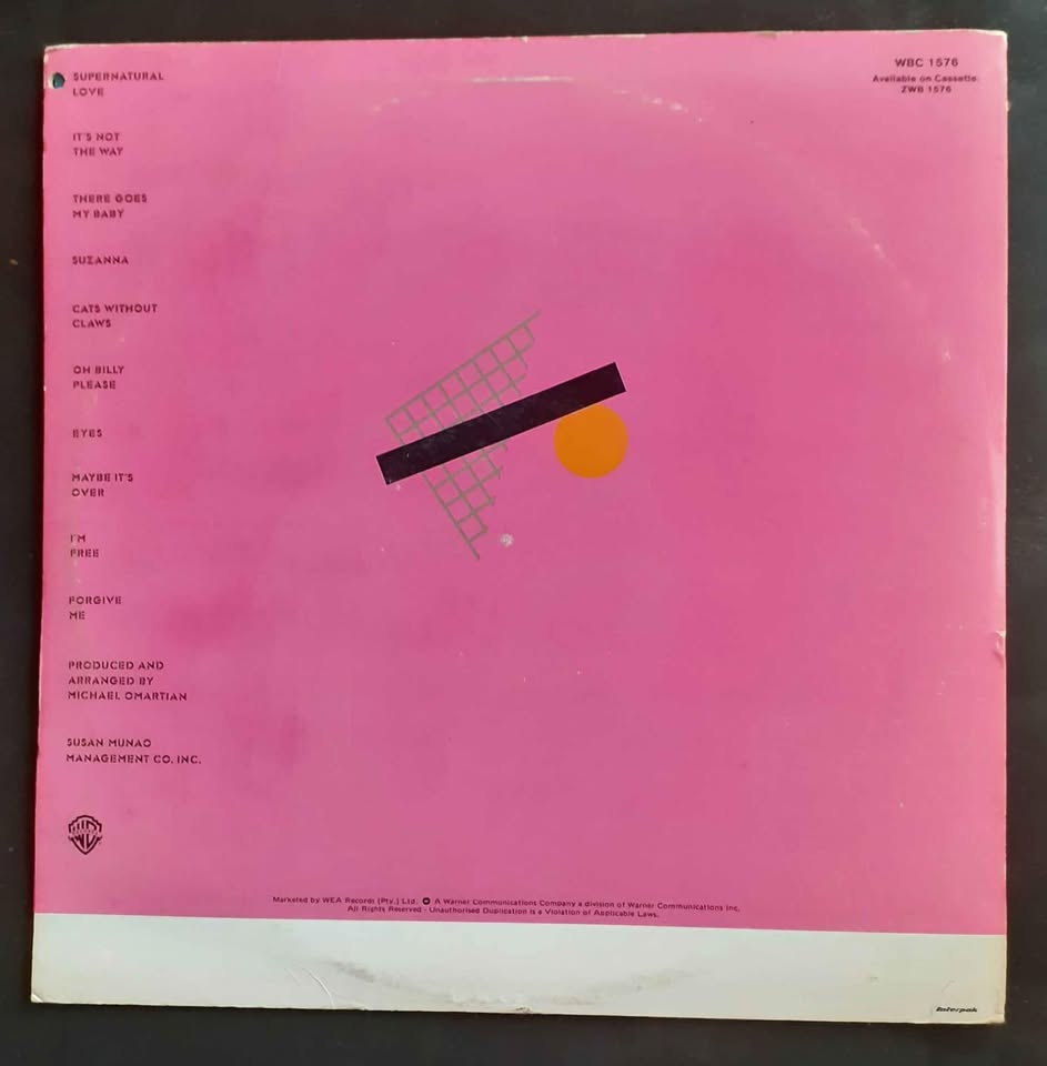 Donna Summer - Cats Without Claws LP Record