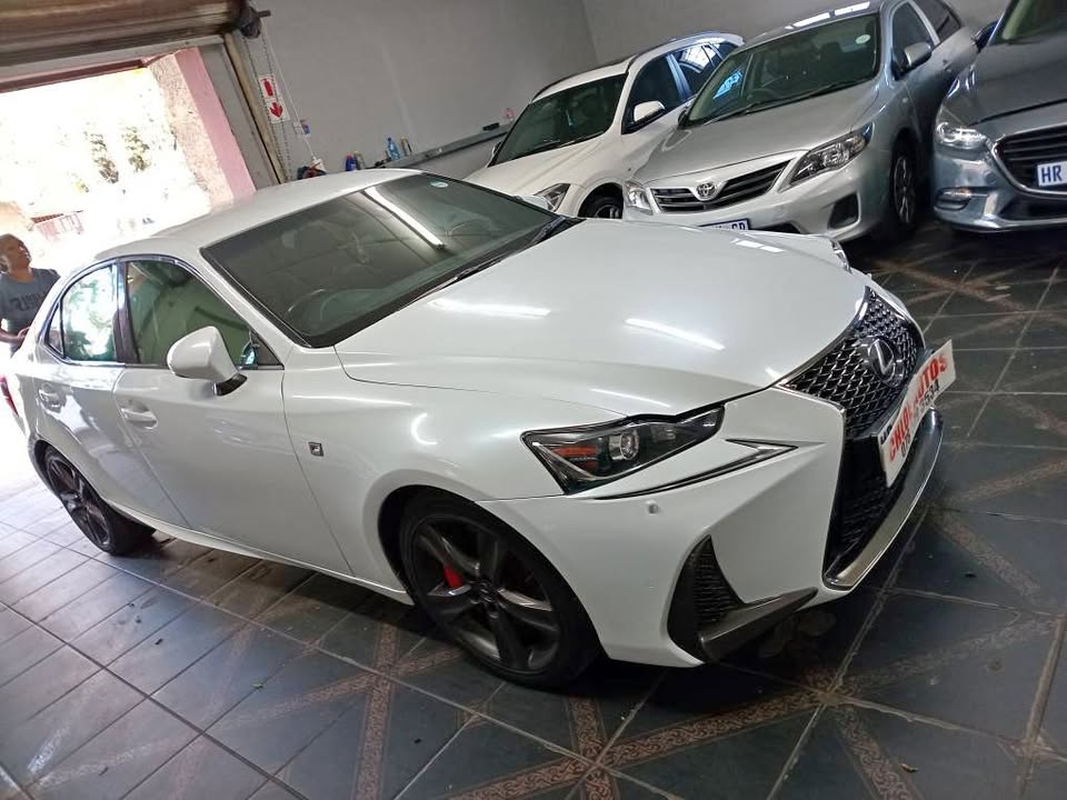 2019 Lexus IS350 FSport White, Full Service History, Automatic, Petrol  37000km