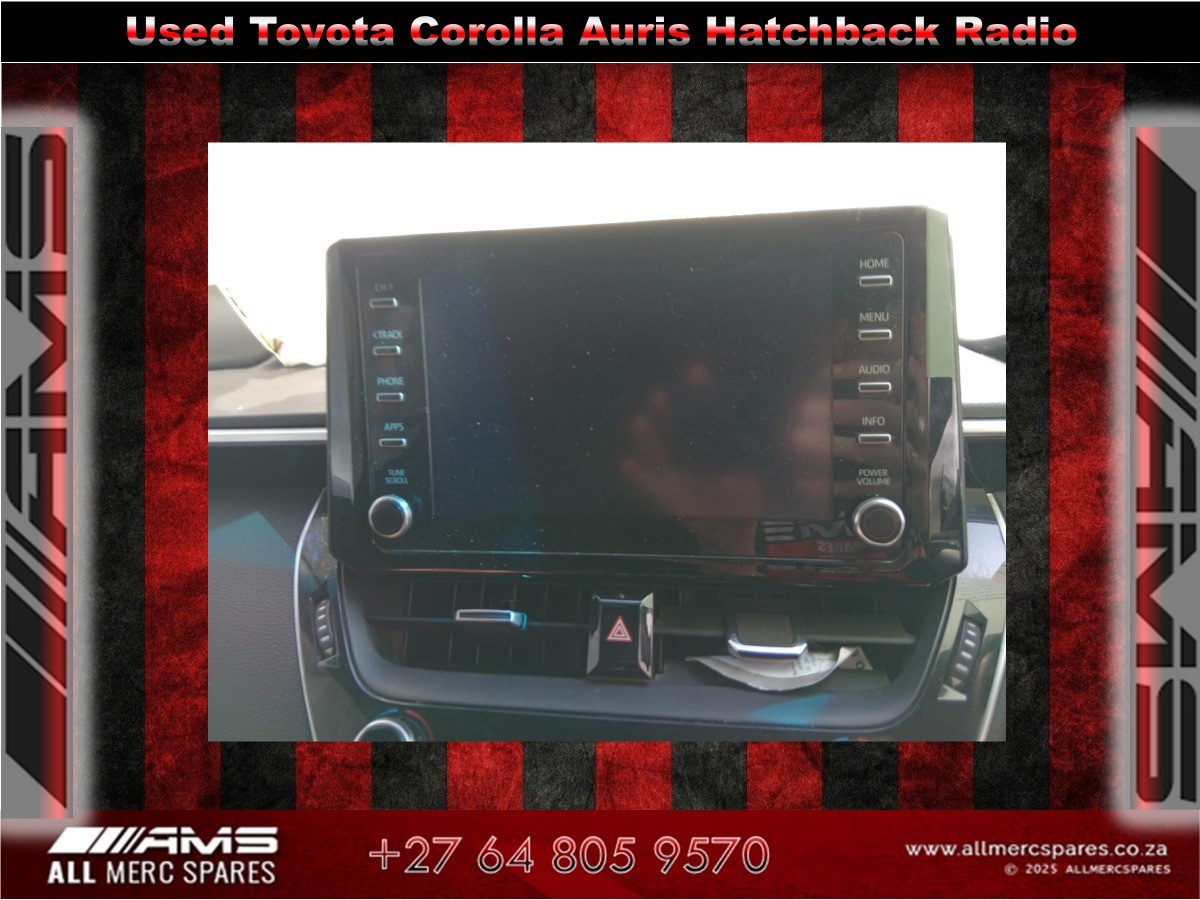 USED TOYOTA COROLLA AURIS HATCHBACK RADIO AVAILABLE - Private Seller USED TOYOTA COROLLA AURIS HATCHBACK RADIO AVAILABLE - Private Seller