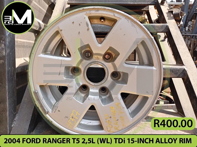 MV0759—2004-FORD-RANGER-T5-2,5L-(WL)-TDi-15-INCH-ALLOY-RIM-#377