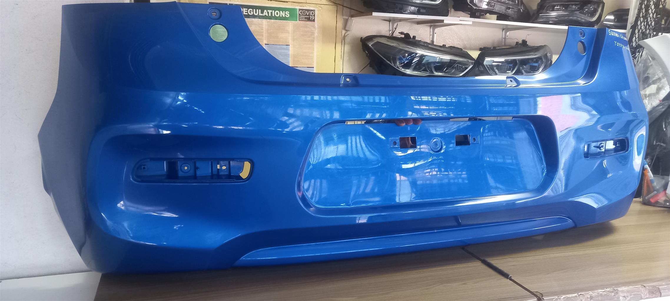 2024 TOYOTA VITZ/ SUZUKI CELERIO REAR BUMPER - Private Seller