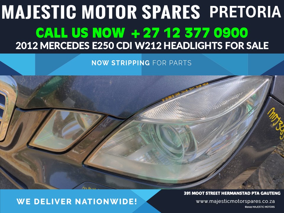 Mercedes E250 cdi W212 headlights for sale used - Private Seller Mercedes E250 cdi W212 headlights for sale used - Private Seller