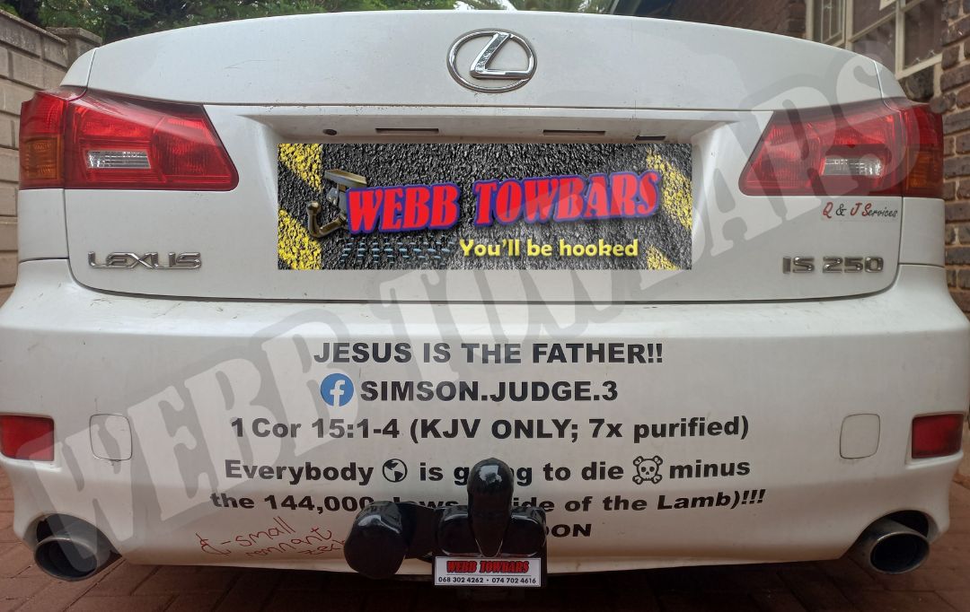 Lexus IS250 Standard/Detachable Towbars - Private Seller Lexus IS250 Standard/Detachable Towbars - Private Seller