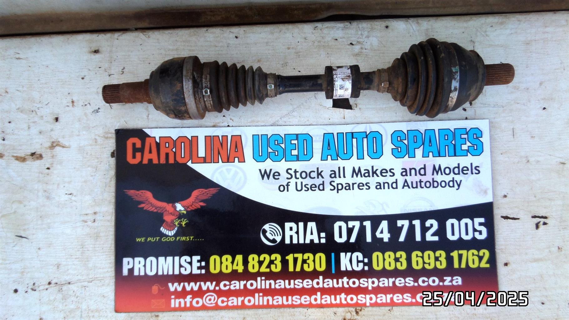 Mercedes Benz W177 A-class left front drive shaft - Private Seller