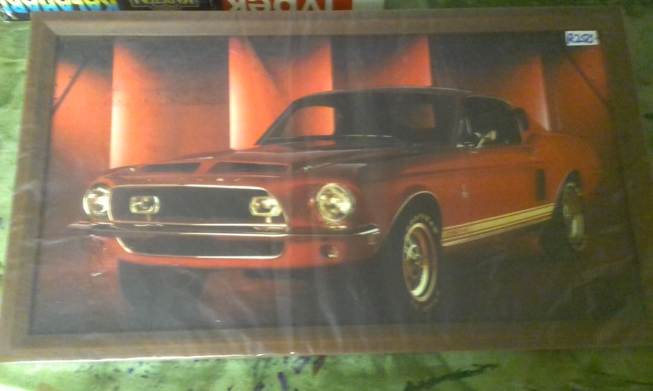 Car Picture frames - Beautifully framed and collectors items