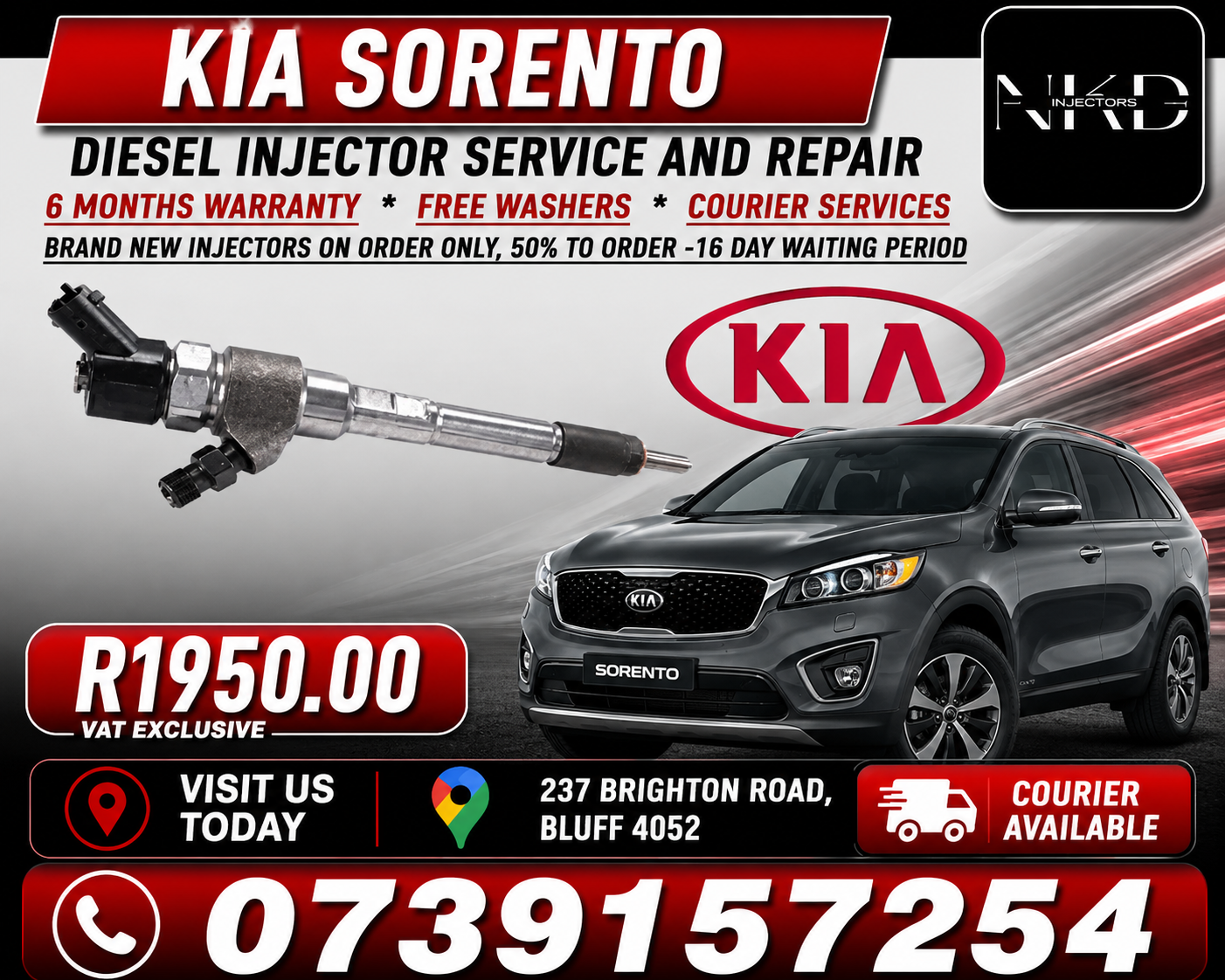 Kia_Sorento_Diesel_Injectors_On_Recondition - Private Seller Kia_Sorento_Diesel_Injectors_On_Recondition - Private Seller