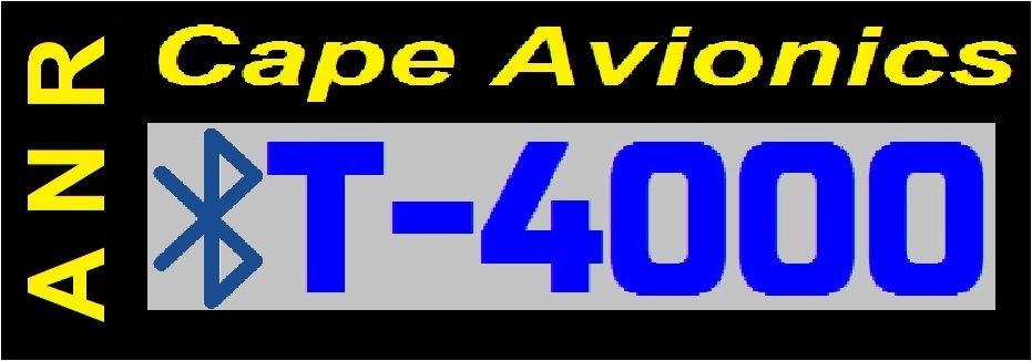 CAPE AVIONICS BT-4000 ANR BLUETOOTH AVIATION HEADSET