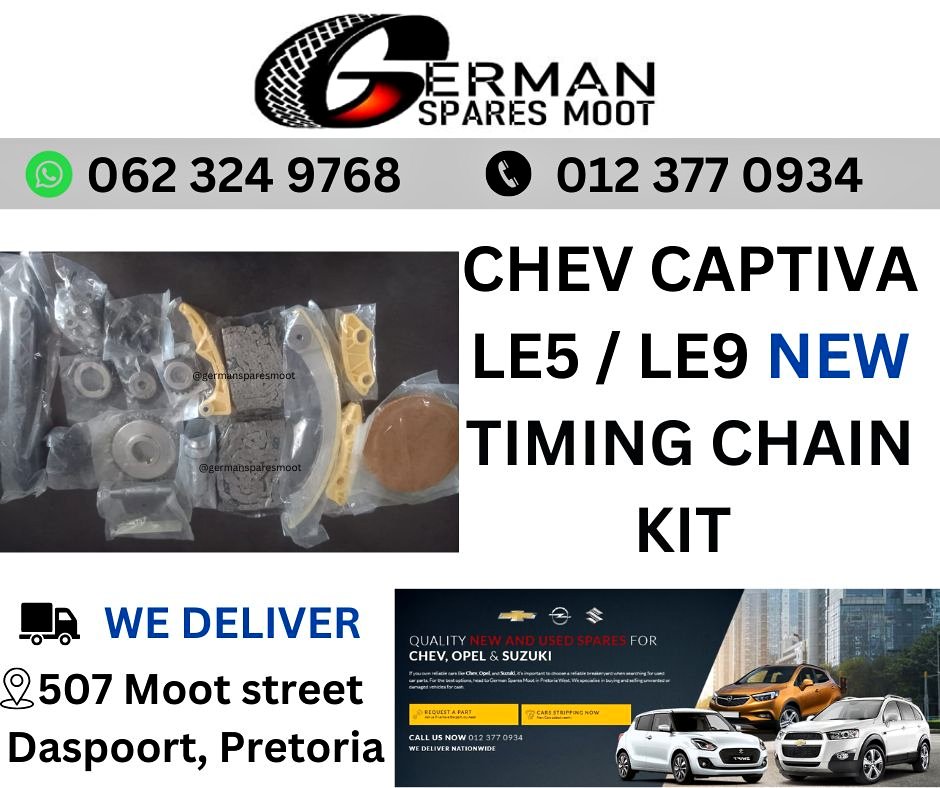 Chev Captiva LE5 / LE9 NEW TIMING CHAIN KIT