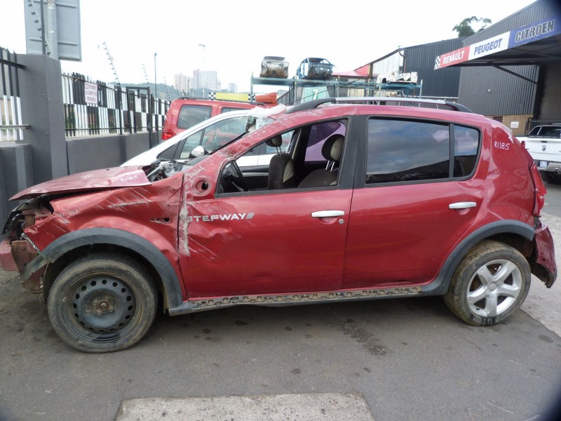 Renault Sandero 1.6 Stepway Manual Burgundy - 2012 STRIPPING FOR SPARES - Private Seller Renault Sandero 1.6 Stepway Manual Burgundy - 2012 STRIPPING FOR SPARES - Private Seller