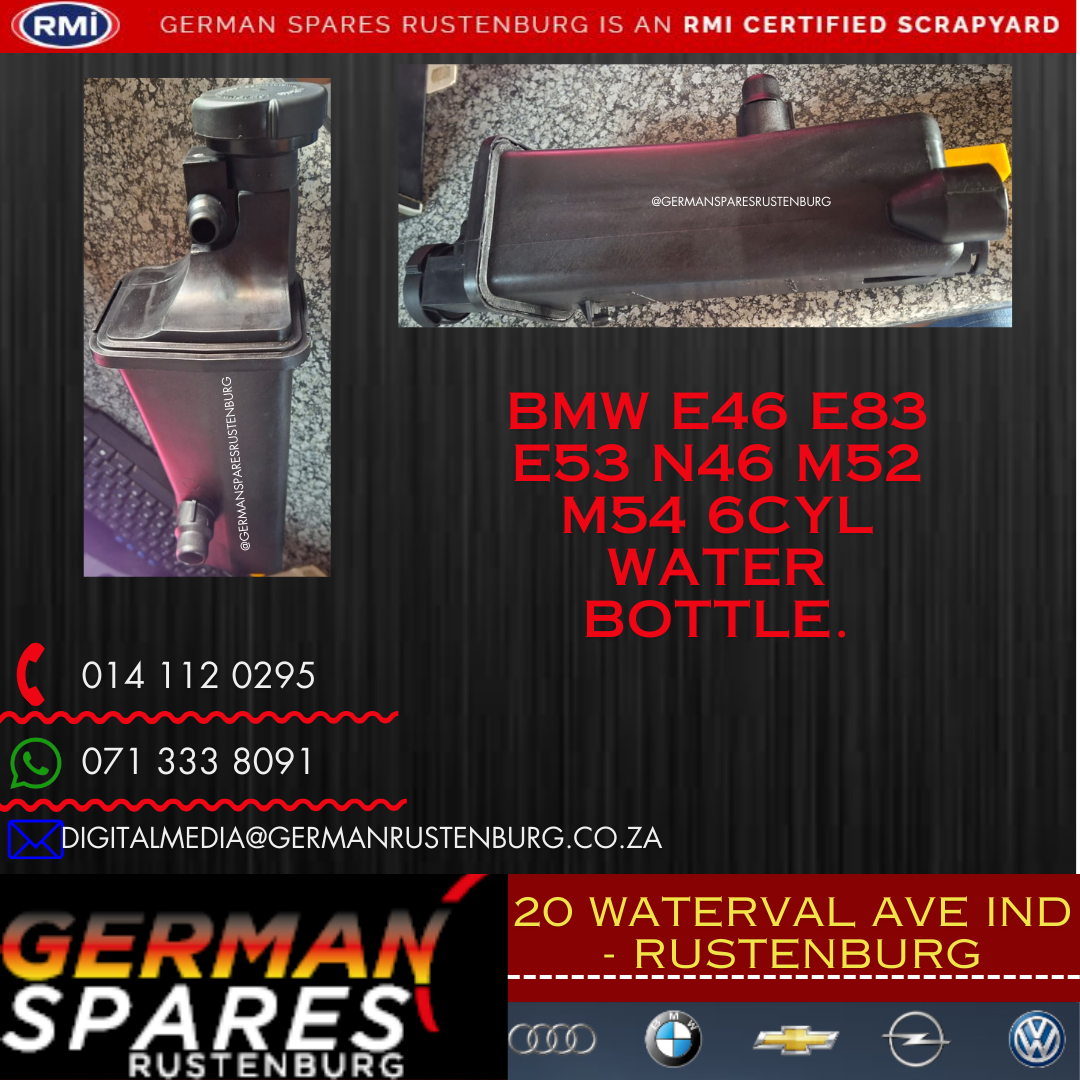 NEW Bmw E46 E83 E53 N46 M52 M54 6cyl water bottle - Private Seller NEW Bmw E46 E83 E53 N46 M52 M54 6cyl water bottle - Private Seller