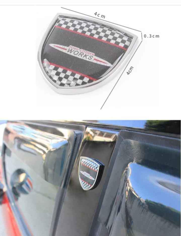 Mini Cooper JCW Shield badges emblems - Private Seller Mini Cooper JCW Shield badges emblems - Private Seller