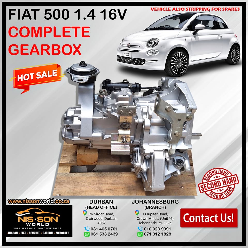FIAT 500 COMPLETE GEARBOX - Private Seller FIAT 500 COMPLETE GEARBOX - Private Seller