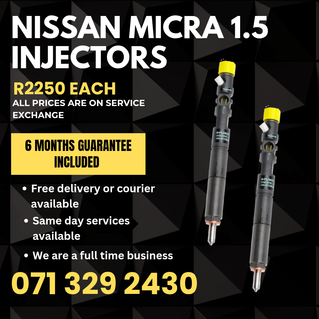 NISSAN MICRA 1.5 INJECTORS FOR SALE WITH WARRANTY - Private Seller NISSAN MICRA 1.5 INJECTORS FOR SALE WITH WARRANTY - Private Seller