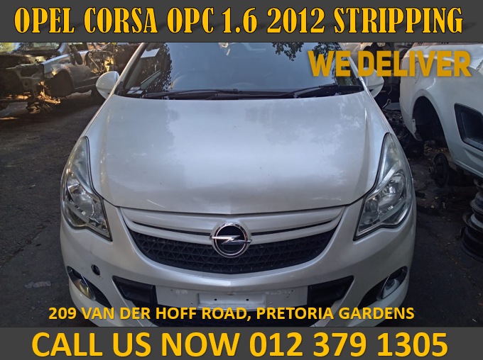 2012 OPEL CORSA OPC 1.6 STRIPPING FOR SPARES - Private Seller 2012 OPEL CORSA OPC 1.6 STRIPPING FOR SPARES - Private Seller