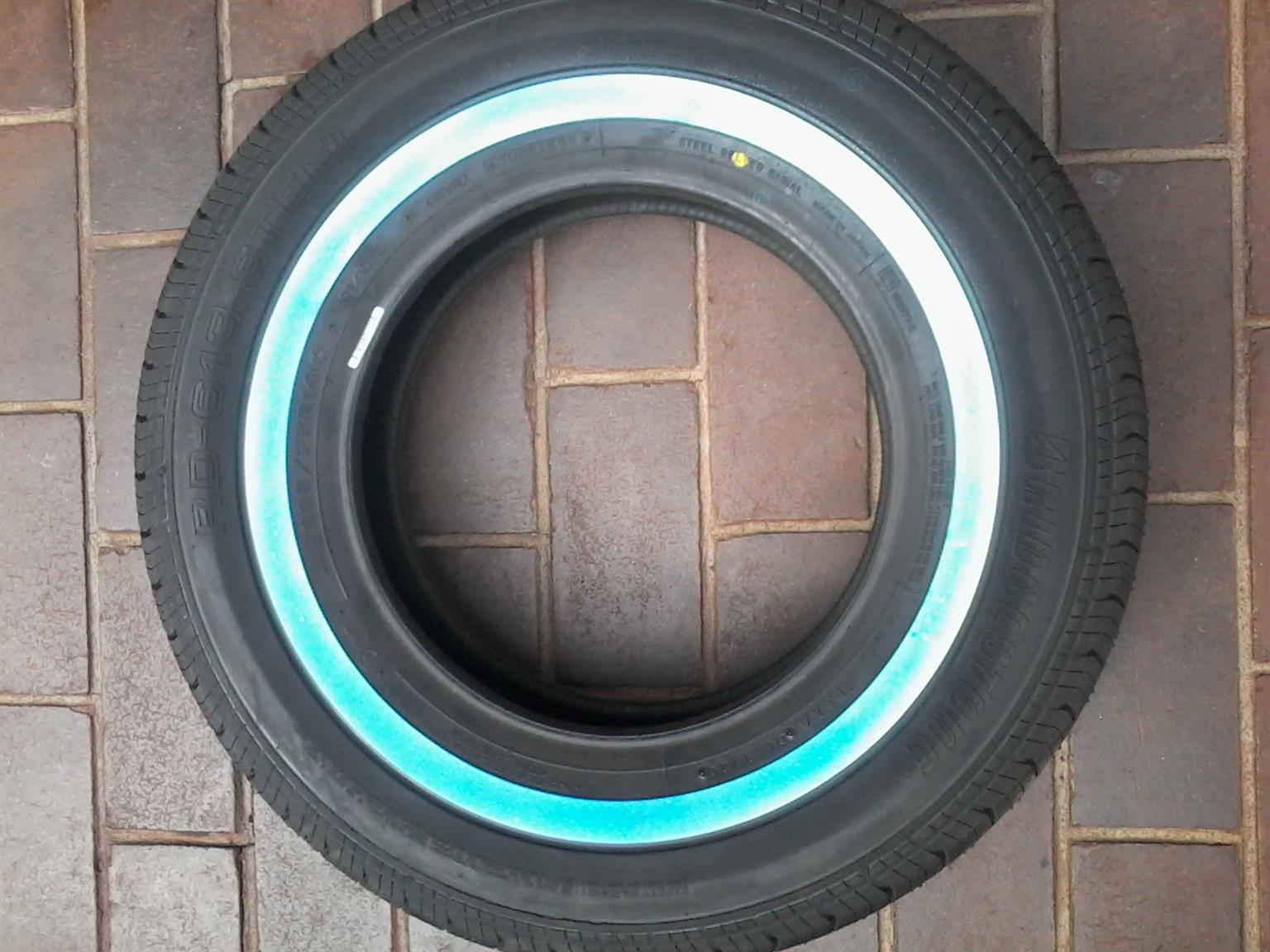 Taxi tyres NEW. 195R14c Whitewall