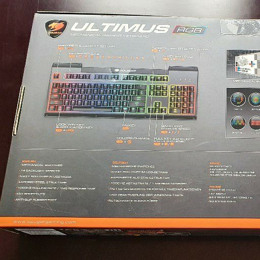 Cougar Ultimus RGB Mechanical Gaming Keyboard 