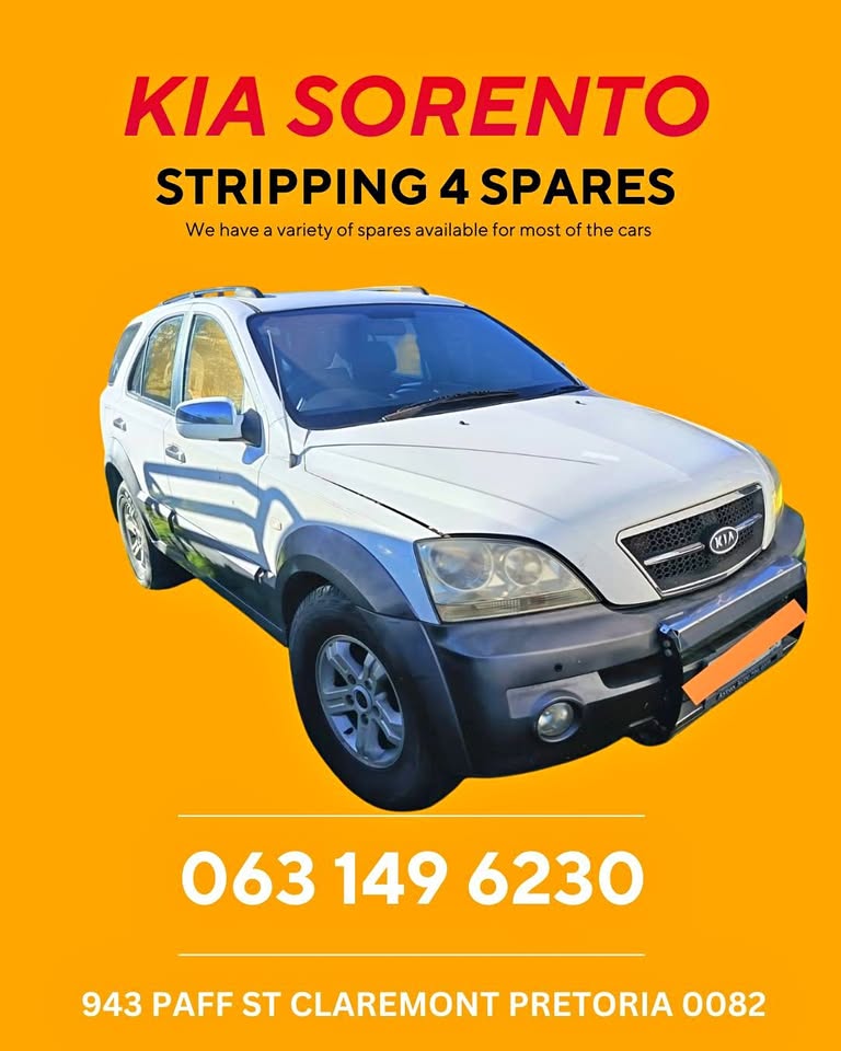 Kia Sorento stripping for spares - Private Seller Kia Sorento stripping for spares - Private Seller