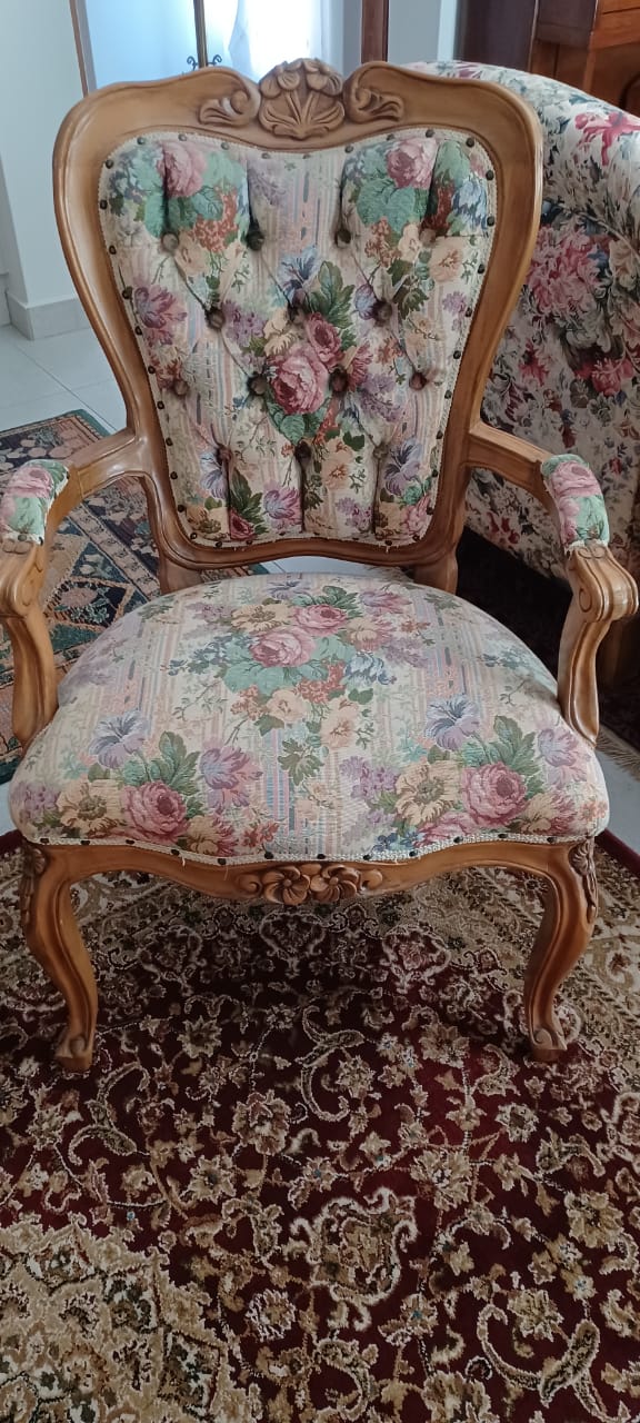 2 Birchwood Victorian chairs