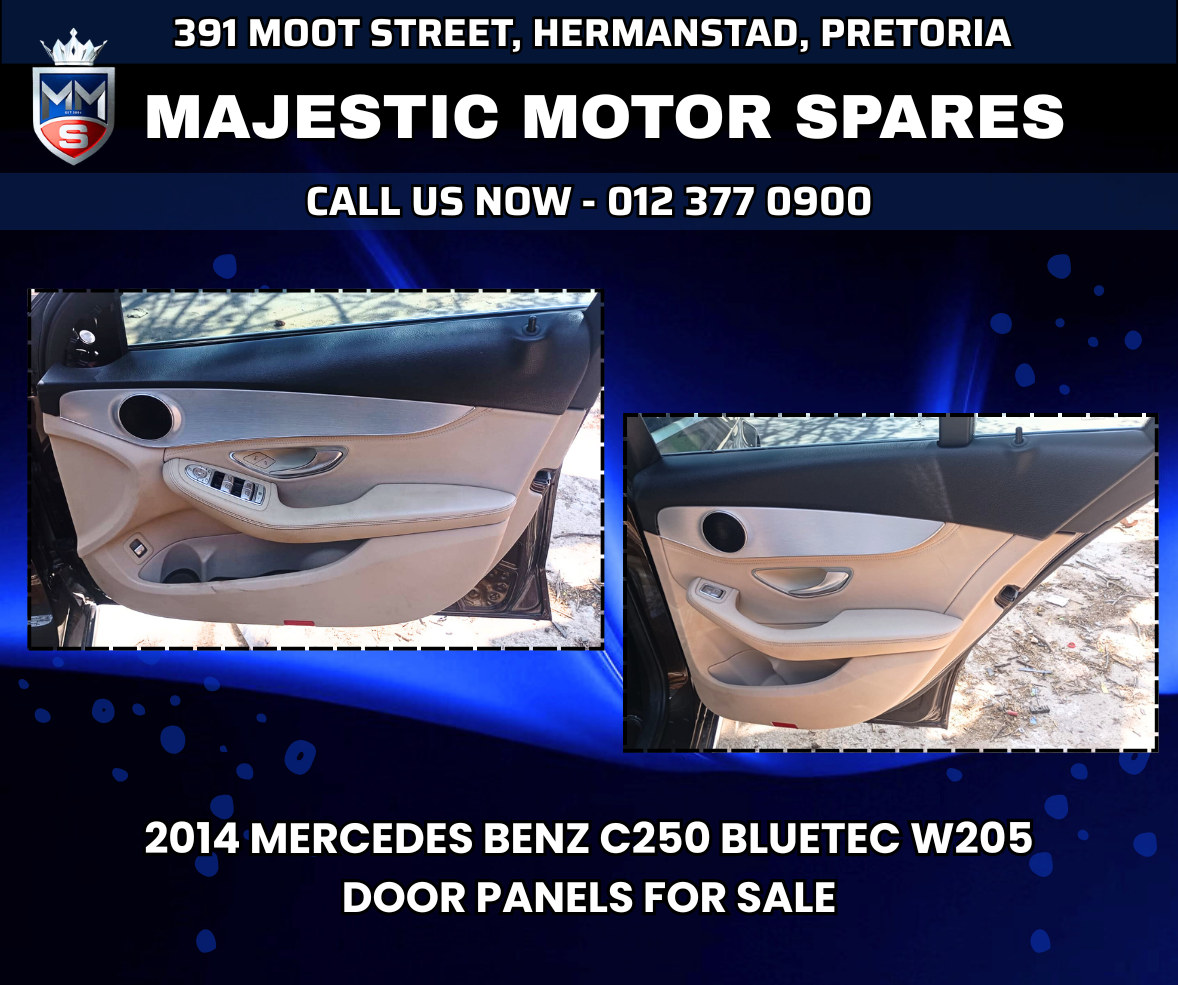 2014 Mercedes C250 Bluetec W205 Door Panels – Used For Sale - Private Seller 2014 Mercedes C250 Bluetec W205 Door Panels – Used For Sale - Private Seller