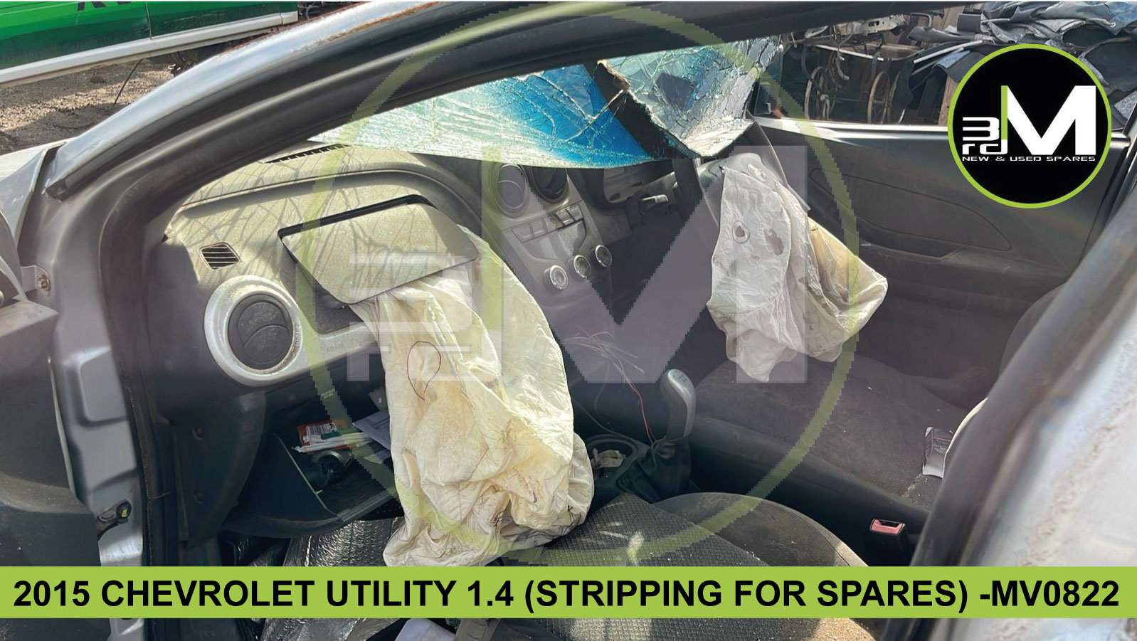 2015 CHEVROLET UTILITY 1.4 (STRIPPING FOR PARTS) - MV0822 - Private Seller 2015 CHEVROLET UTILITY 1.4 (STRIPPING FOR PARTS) - MV0822 - Private Seller