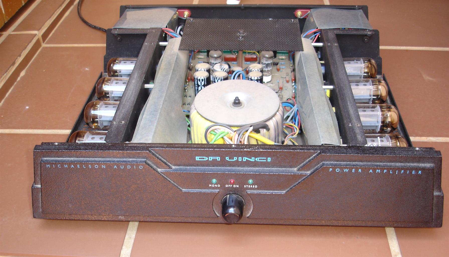 MICHAELSON AUDIO DA VINCI TUBE STEREO POWER AMPLIFIER