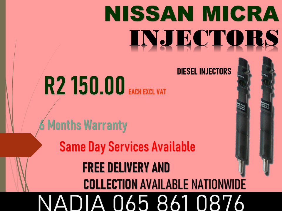 NISSAN MICRA DIESEL INJECTORS AVAILABLE - Private Seller NISSAN MICRA DIESEL INJECTORS AVAILABLE - Private Seller